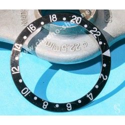 Rolex GMT Master watch Black color S/S 16700,16710,16760 Bezel 24H Insert Part