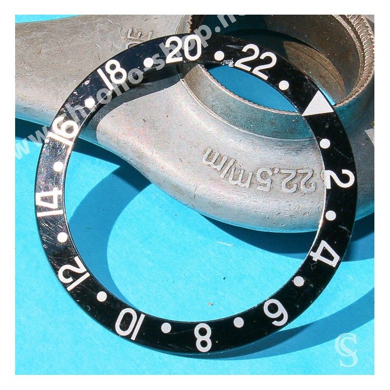 Rolex 70's CHOCOLATE-EXOTIC 1675 ,16750, 16753, 16758, 1675/8, 1675/3 GMT Master TROPICAL color Watch Bezel Insert part
