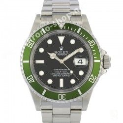 ☆★ Incredible Green Color Rolex Submariner date 16610 LV bezel insert inlay Stainless Steel ☆★ 
