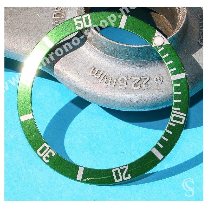 ☆★ Incredible Green Color Rolex Submariner date 16610 LV bezel insert inlay Stainless Steel ☆★ 