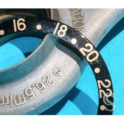 ROLEX RARE INSERT FAT FONT GRADUE 24H JAUNE & NOIR LUNETTE MONTRE GMT MASTER II 16713,16718