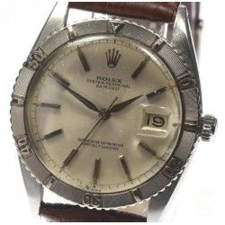 AUTHENTIQUE ANNEAU DE VERRE MONTRES ROLEX THUNDERBIRD TURN-O-GRAPH 1625 -anneau de glace-