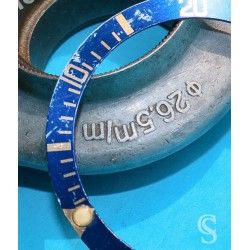 ROLEX RARE INSERT GRADUE LUNETTE BLEU MONTRES SUBMARINER DATE 16613,16618,16803,16808