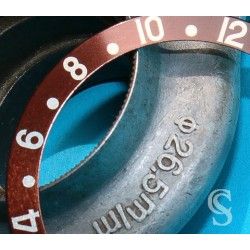 ROLEX 90's EXOTIQUE FAT FONT SERIFS INSERT GRADUE 24H LUNETTE MONTRES GMT MASTER 16700,16710,16760