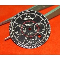 BREITLING CADRAN MONTBRILLANT CHRONOMETRE AUTOMATIQUE COULEUR NOIR ET ROUGE