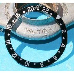 Rolex GMT Master watch Black color S/S 16700,16710,16760 Bezel 24H Insert Part