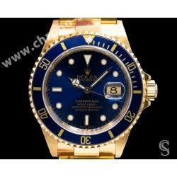 ROLEX RARE INSERT GRADUE LUNETTE BLEU MONTRES SUBMARINER DATE 16613,16618,16803,16808 LUMINOVA