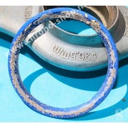 ROLEX RARE INSERT GRADUE LUNETTE BLEU MONTRES SUBMARINER DATE 16613,16618,16803,16808 LUMINOVA