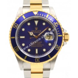 Rolex Submariner Date 18k Gold & 16613,16803,16808,16618 Watch Bezel Blue Insert Graduated Luminova