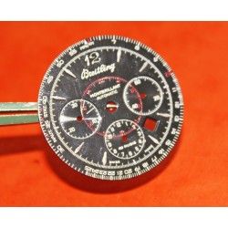 BREITLING CADRAN MONTBRILLANT CHRONOMETRE AUTOMATIQUE COULEUR NOIR ET ROUGE