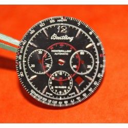 BREITLING CADRAN MONTBRILLANT CHRONOMETRE AUTOMATIQUE COULEUR NOIR ET ROUGE