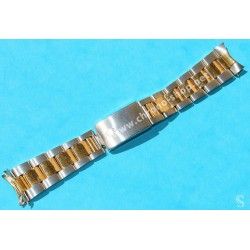 Rolex 1989 Genuine Tutone 78363 18K/SS 20mm Band bracelet Parts 16713, 16523 heavy links bitons