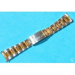 Rolex 1989 Genuine Tutone 78363 18K/SS 20mm Band bracelet Parts 16713, 16523 heavy links bitons