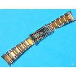 Rolex 1989 Genuine Tutone 78363 18K/SS 20mm Band bracelet Parts 16713, 16523 heavy links bitons