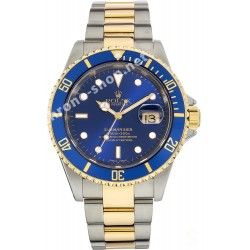 Rolex Submariner Date 18k Gold & 16613,16803,16808,16618 Watch Bezel Blue Insert Graduated Luminova