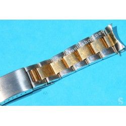 Rolex 1990 Genuine Tutone 78363-403 18K/SS 20mm Band bracelet Parts 16713,16523 heavy links bitons