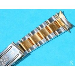 Rolex 1990 Genuine Tutone 78363-403 18K/SS 20mm Band bracelet Parts 16713,16523 heavy links bitons