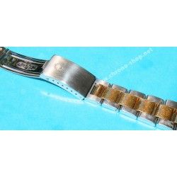 Rolex 1990 Genuine Tutone 78363-403 18K/SS 20mm Band bracelet Parts 16713,16523 heavy links bitons