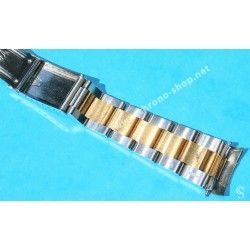 Rolex 1990 Genuine Tutone 78363-403 18K/SS 20mm Band bracelet Parts 16713,16523 heavy links bitons