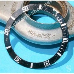 Rolex Vintage Black Submariner date watch Bezel Insert Tritium 16800, 16610, 168000 for sale