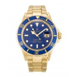 Rolex 90's Glossy Blue color Submariner Date Tutone 16803, 16613, 16808, 16618 Watch Bezel Graduated Tritium Insert Part