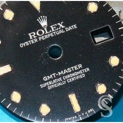 ROLEX VINTAGE CADRAN TRITIUM T25 NOIR LAQUE MONTRES VINTAGES GMT MASTER 16750,16700 CAL 3075,3175