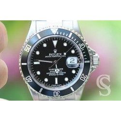 ROLEX LUNETTE ACIER MONTRES SUBMARINER DATE 16800,168000,16610