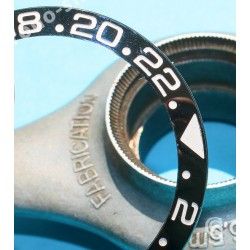 ♛ ROLEX Bezel GMT Master Ceramic 116710 LN Bezel Insert 24H Complete Set Stainless Steel OEM ♛