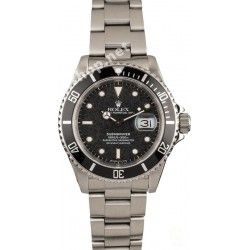 Rolex Vintage Black Submariner date watch Insert 16800, 16610, 168000 for sale