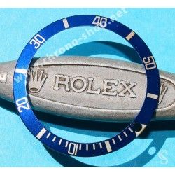 Rolex 90's Glossy Blue color Submariner Date Tutone 16803, 16613, 16808, 16618 Watch Bezel Graduated for sale