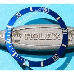 Rolex 90's Glossy Blue color Submariner Date Tutone 16803, 16613, 16808, 16618 Watch Bezel Graduated for sale