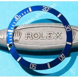 Rolex 90's Glossy Blue color Submariner Date Tutone 16803, 16613, 16808, 16618 Watch Bezel Graduated for sale