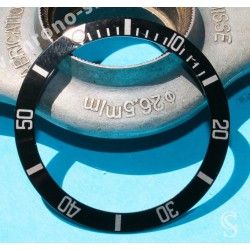 ROLEX RARE ACCESSOIRE MONTRES INSERT NOIR MONTRES 14060, 14060M SUBMARINER PERLE SUPERLUMINOVA