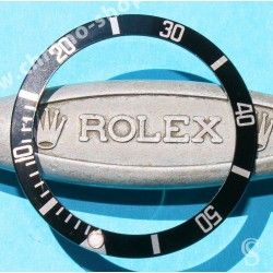 ROLEX RARE ACCESSOIRE MONTRES INSERT NOIR MONTRES 14060, 14060M SUBMARINER PERLE SUPERLUMINOVA