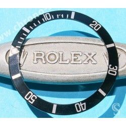 ROLEX RARE ACCESSOIRE MONTRES INSERT NOIR MONTRES 14060, 14060M SUBMARINER PERLE SUPERLUMINOVA