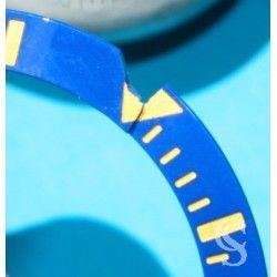 Rolex authentique insert Céramique bleu et jaune Montres Submariner Date Céramique 116613 bitons et tout or jaune ref 116618