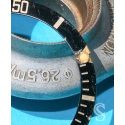 ROLEX VINTAGE INSERT BLEU & JAUNE GRADUE LUNETTE MONTRES SUBMARINER DATE OR & ACIER 16613,16618,16803,16808