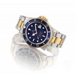 ROLEX RARE INSERT GRADUE LUNETTE BLEU MONTRES SUBMARINER DATE 16613,16618,16803,16808 LUMINOVA