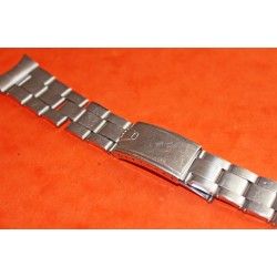 Vintage Genuine Expandable C.I 1970 Rolex 20mm S/S USA Oyster Riveted Band Bracelet 5512 5513 1680 5508 5510 6538 6536 1675 6542