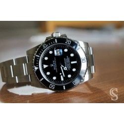 Rolex Genuine Submariner Date Ceramic Watch Black Grey insert watch bezel inlay part 116610,116618,116613,114060