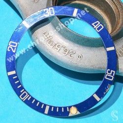 Rolex Submariner Date 18k Gold & 16613,16803,16808,16618 Watch Bezel Blue Insert Graduated Tritium