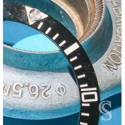 Rolex authentique insert Céramique CERACHROM Noir fumé Montres Submariner Date Céramique 114060,116610