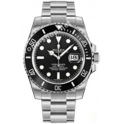 Rolex authentique insert Céramique CERACHROM Noir fumé Montres Submariner Date Céramique 114060,116610