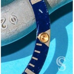 Rolex 90's Glossy Blue color Submariner Date Tutone 16803, 16613, 16808, 16618 Watch Bezel Graduated for sale