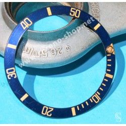 Rolex Submariner Date 18k Gold & 16613,16803,16808,16618 Watch Bezel Blue Insert Graduated Tritium