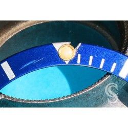 ROLEX RARE INSERT GRADUE LUNETTE INSERT BLEU MONTRES SUBMARINER DATE 16613,16618,16803,16808 TRITIUM