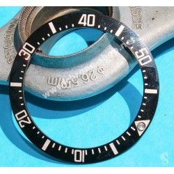 Rolex Watch Part used Genuine & Rare Ceramic Bezel graduated DEEPSEA SEA-DWELLER ref 116660 Ø44mm