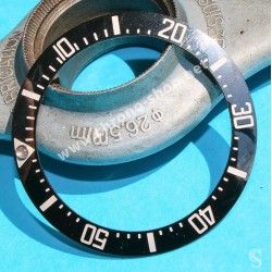 Rolex Watch Part used Genuine & Rare Ceramic Bezel graduated DEEPSEA SEA-DWELLER ref 116660 Ø44mm