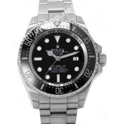 Rolex Original Insert CERACHROM céramique Montres hommes DEEPSEA SEA-DWELLER ref 116660 Chromalight