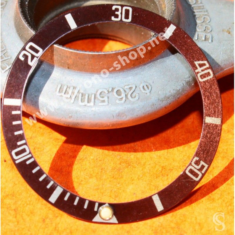 Rolex Submariner watches 14060,14060M Tropical Exotic bezel Tritium insert Inlay for sale